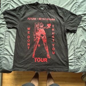 Metro Boomin & Future “We Don’t Trust You” Tour T-Shirt – Size M - Authentic
